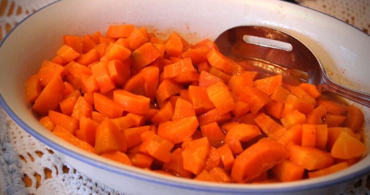 Sweet and Spicy Carrots