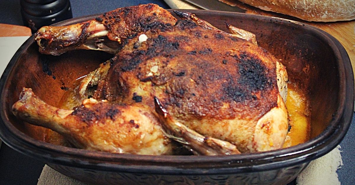 Roast Chicken in a Romertopf Clay Roaster – Trust in Kim: an ad