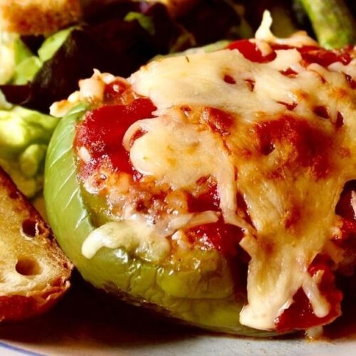 Stuffed Bell Peppers Forever Young Goods and Eats